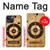 W3894 Paper Gun Shooting Target Hard Case and Leather Flip Case For iPhone 14
