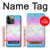 W3747 Trans Flag Polygon Hard Case and Leather Flip Case For iPhone 14 Pro