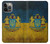 W3858 Ukraine Vintage Flag Hard Case and Leather Flip Case For iPhone 14 Pro