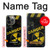 W3891 Nuclear Hazard Danger Hard Case and Leather Flip Case For iPhone 14 Pro