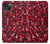 W3757 Pomegranate Hard Case and Leather Flip Case For iPhone 14 Plus