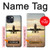 W3837 Airplane Take off Sunrise Hard Case and Leather Flip Case For iPhone 14 Plus