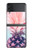 W3711 Pink Pineapple Hard Case For Samsung Galaxy Z Flip 4