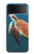 W3899 Sea Turtle Hard Case For Samsung Galaxy Z Flip 4