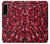 W3757 Pomegranate Hard Case and Leather Flip Case For Sony Xperia 5 IV