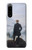 W3789 Wanderer above the Sea of Fog Hard Case and Leather Flip Case For Sony Xperia 5 IV