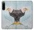 W3843 Bald Eagle On Ice Hard Case and Leather Flip Case For Sony Xperia 5 IV