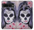 W3821 Sugar Skull Steam Punk Girl Gothic Hard Case and Leather Flip Case For Google Pixel 7 Pro