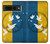 W3857 Peace Dove Ukraine Flag Hard Case and Leather Flip Case For Google Pixel 7 Pro