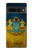 W3858 Ukraine Vintage Flag Hard Case and Leather Flip Case For Google Pixel 7 Pro