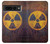 W3892 Nuclear Hazard Hard Case and Leather Flip Case For Google Pixel 7 Pro