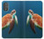 W3899 Sea Turtle Hard Case and Leather Flip Case For Motorola Moto G Power 2022, G Play 2023