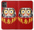 W3045 Japan Good Luck Daruma Doll Hard Case and Leather Flip Case For Motorola Moto G32