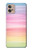 W3507 Colorful Rainbow Pastel Hard Case and Leather Flip Case For Motorola Moto G32