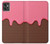 W3754 Strawberry Ice Cream Cone Hard Case and Leather Flip Case For Motorola Moto G32