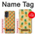 W3258 Pineapple Pattern Hard Case and Leather Flip Case For Motorola Moto G52, G82 5G