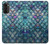 W3809 Mermaid Fish Scale Hard Case and Leather Flip Case For Motorola Moto G52, G82 5G