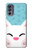 W3542 Cute Cat Cartoon Hard Case and Leather Flip Case For Motorola Moto G62 5G