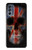 W3848 United Kingdom Flag Skull Hard Case and Leather Flip Case For Motorola Moto G62 5G