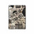 W3441 Vintage Travel Tablet Hard Case For iPad 10.9 (2022)