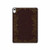 W3553 Vintage Book Cover Tablet Hard Case For iPad 10.9 (2022)