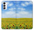 W0232 Sunflower Hard Case and Leather Flip Case For Samsung Galaxy S23