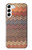 W3752 Zigzag Fabric Pattern Graphic Printed Hard Case and Leather Flip Case For Samsung Galaxy S23 Plus