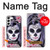 W3821 Sugar Skull Steam Punk Girl Gothic Hard Case and Leather Flip Case For Samsung Galaxy S23 Plus