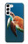 W3899 Sea Turtle Hard Case and Leather Flip Case For Samsung Galaxy S23 Plus