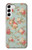 W3910 Vintage Rose Hard Case and Leather Flip Case For Samsung Galaxy S23 Plus