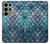 W3809 Mermaid Fish Scale Hard Case and Leather Flip Case For Samsung Galaxy S23 Ultra