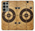W3894 Paper Gun Shooting Target Hard Case and Leather Flip Case For Samsung Galaxy S23 Ultra