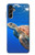 W3898 Sea Turtle Hard Case and Leather Flip Case For Samsung Galaxy A14 5G