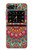 W3694 Hippie Art Pattern Hard Case and Leather Flip Case For Motorola Moto Razr 2022