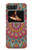 W3694 Hippie Art Pattern Hard Case and Leather Flip Case For Motorola Moto Razr 2022