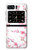 W3707 Pink Cherry Blossom Spring Flower Hard Case and Leather Flip Case For Motorola Moto Razr 2022