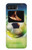 W3844 Glowing Football Soccer Ball Hard Case and Leather Flip Case For Motorola Moto Razr 2022