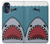 W3825 Cartoon Shark Sea Diving Hard Case and Leather Flip Case For Motorola Moto G 5G (2023)