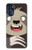 W3855 Sloth Face Cartoon Hard Case and Leather Flip Case For Motorola Moto G 5G (2023)