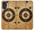 W3894 Paper Gun Shooting Target Hard Case and Leather Flip Case For Motorola Moto G 5G (2023)