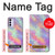 W3706 Pastel Rainbow Galaxy Pink Sky Hard Case and Leather Flip Case For Motorola Moto G42