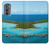 W0844 Bora Bora Island Hard Case and Leather Flip Case For Motorola Edge (2022)