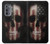 W3850 American Flag Skull Hard Case and Leather Flip Case For Motorola Edge (2022)