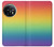 W3698 LGBT Gradient Pride Flag Hard Case and Leather Flip Case For OnePlus 11