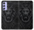 W3619 Dark Gothic Lion Hard Case and Leather Flip Case For Samsung Galaxy A54 5G