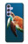 W3899 Sea Turtle Hard Case and Leather Flip Case For Samsung Galaxy A54 5G