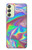 W3597 Holographic Photo Printed Hard Case and Leather Flip Case For Samsung Galaxy A24 4G