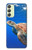 W3898 Sea Turtle Hard Case and Leather Flip Case For Samsung Galaxy A24 4G