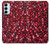 W3757 Pomegranate Hard Case and Leather Flip Case For Samsung Galaxy M14