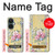 W2229 Vintage Flowers Hard Case and Leather Flip Case For OnePlus Nord CE 3 Lite, Nord N30 5G